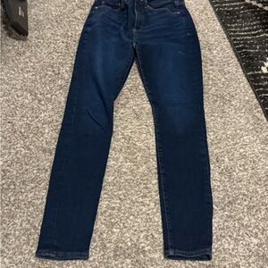 Loft Sculpt Dark Blue Denim Jegging